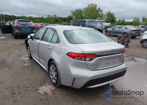 2021 Toyota Corolla Le z USA, uszkodzony, nr VIN 5YFEPMAE1MP161794